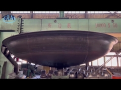 Q345r 2600mm هلیپسوئیدال سر فشار ظرف فولاد ضد زنگ پایان بشقاب 58mm