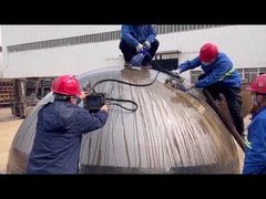 6400mm قطر SA516 GR70 سر نیمه کره ای 20mm ضخامت