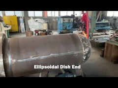 760MM X 60MM سر ظرف از فولاد ضد زنگ تیتانیوم فولاد کربن