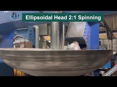 4500mm قطر بدون درز سر مخزن مخزن لوله لوازم جانبی کاپ آلیاژ فولاد پایان بیضی