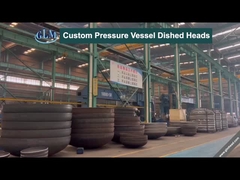 ASME Stamp Carbon Steel Elliptical Dish Caps برای تجهیزات تحت فشار