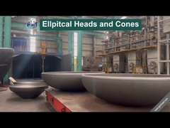 قطر سر نیمه بیضوی فولاد کربن 89-1000mm