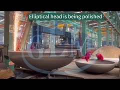 سرپوش های مخزن دیسکی فولاد کربنی سر بیضوی