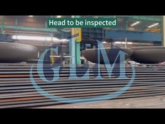 سرپوش کاسه‌ای کروی Q235 Q345 سفارشی برای آب‌بندی لوله 100 میلی‌متری