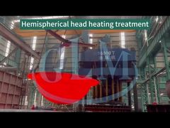 سر مخزن نیمه کره ای سفارشی برای فشار بالا و فشار پولیش