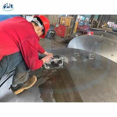 گواهینامه ASME SA537 2: 1 سرهای بیضی 8000mm قطر 76mm ضخامت