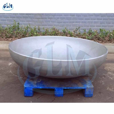 3200mm قطر فولاد ضد زنگ سر ظرف با دمای متغیر و فشار
