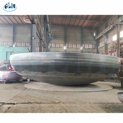 6000mm قطر 20mm ضخامت 2: 1 نیمه بیضوی بشقاب ASME سر