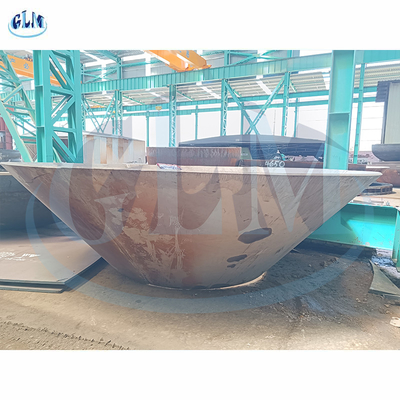 سر مخروط قطعات فولاد سفارشی مخروط مخزن درمان گرما استاندارد