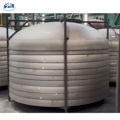 ضخ شن و ماسه انتهای بشقاب بیضوی با ضخامت 2 میلی متر تا 300 میلی متر شامل رنگ آمیزی برای کاربردهای مقاوم در برابر خوردگی