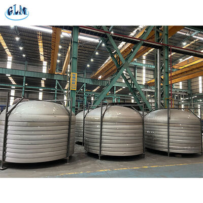 کله بشقابی بیضوی با ضخامت 2-300 میلی‌متر و پرداخت سطح برای کاهش 10 درصدی در کاربردهای پتروشیمی