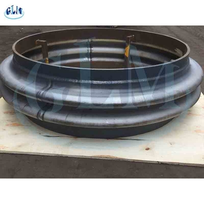 300x3mm دوپلیکس پایان بشقاب برای ظرف فشار Jogged سر بیضوی