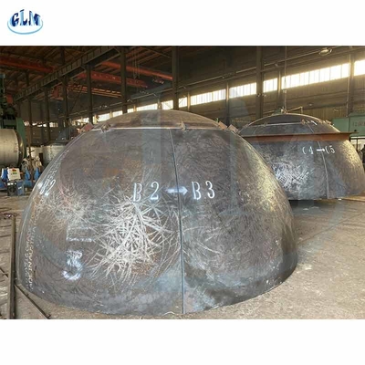 201 فولاد ضد زنگ 89mm 1000mm Torispherical Dished End Hemispherical Heads برای بولر
