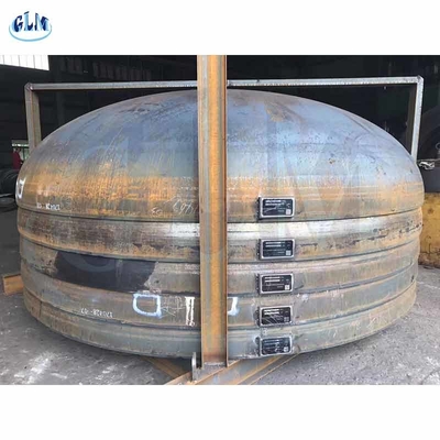 ASME مخمصه ی بیضوی تحت فشار سر تیتانیوم SA36 فولاد کربن
