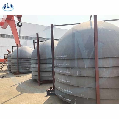 3200mm قطر SA387 GR.11 سر نصف کره ای 45mm ضخامت
