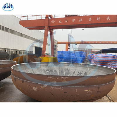 Diatemer 1900mm ضخامت 12mm SA 516 Gr 70 سر بشقاب بیضوی 2: 1 برای کشتی ها