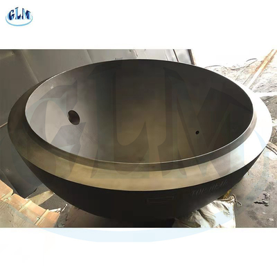 1190mm Dia سر نیمه کره ای A516gr70 135mm ضخامت