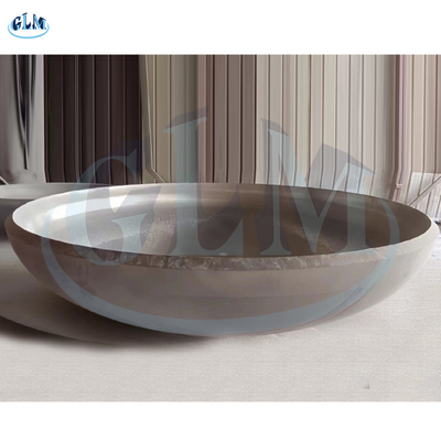 ASME SA517 درجه A سر بشقاب بیضی 2: 1 قطر 1300mm ضخامت 30mm