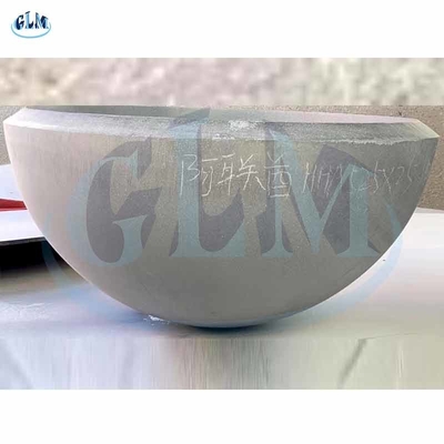 535mm قطر 25mm ضخامت نصف کره ای سر بشقاب با گواهینامه ASME