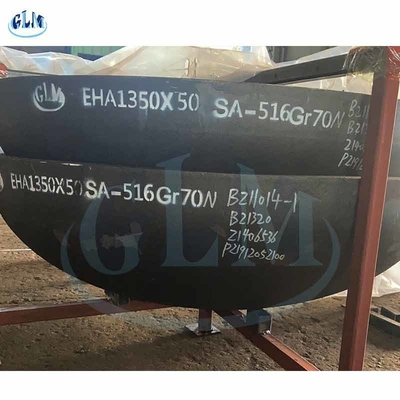 SA516 GR70 سرهای بیضوی پایان ظرف 1350mm قطر 50mm ضخامت