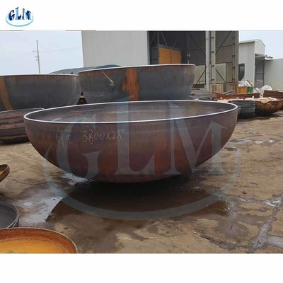 21 سر بشقاب بیضوی 3800mm Dimater 28mm ضخامت