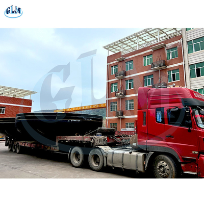 21 سر مخزن بیضوی فولاد کربن با قطر 6036mm و ضخامت 18mm