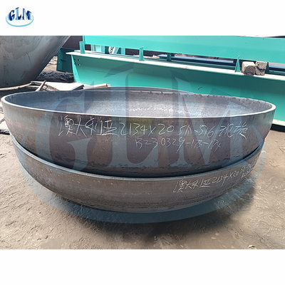 فولاد کربن شکل بیضوی پایان 2134mm Dimater 30mm ضخامت