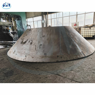 5800mm قطر مخروط Toriconical سرد سر ظرف برای ظرف فشار
