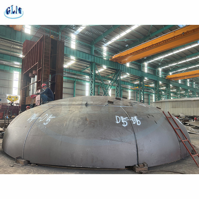 7000mm قطر ASME استامپینگ قطعات مخازن برای کشتی ها یا مخازن