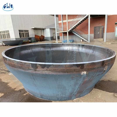 صفحه فولادی بزرگ مخروطی سر مخزن برای ظرف فشار