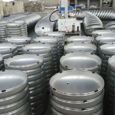 سر تانک های قطعی فولاد ضد زنگ برای کاربردهای سنگین