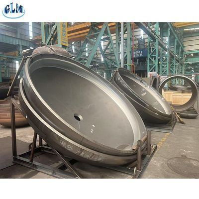 پایان بشقاب بیضوی ساخته شده با تحمل ضخامت ± 0.5mm و ضخامت 2mm-300mm برای کاربردهای دمای بالا