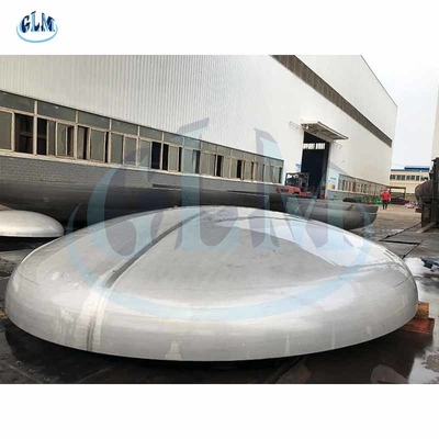 6000mm قطر مخزن Lpg سر ظرفی فلزی مخزن گاز کاپ فولاد ضد زنگ