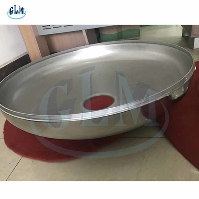 150MM آلیاژ نیکل Torispherical سر بشقاب بیضوی پایان بشقاب تاج شعاع ODM