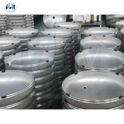 SS304 ASME 5000MM 40in فلزی مخزن پایانی کاپ های بیضوی پایانی برای نصب لوله