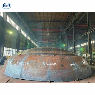 Q235B SS304 800mm سر مخزن نیمه کره ای شکل دادن به نیمه کره فولاد