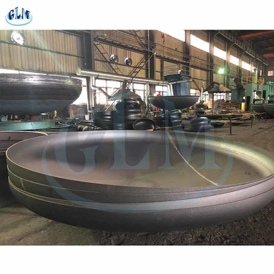 500 میلی متر 2 میلی متر سر صاف فلز آلیاژ نیکل سر بیضوی 2 1 ابعاد ASME