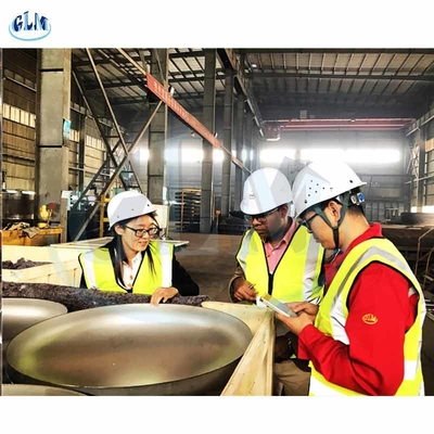 Q235b فولاد کربن ایلیپتیک توریسفیرال پایان ظروف تانک پایان کاپ 2mm 4mm