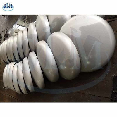 300mm X 3mm S235 سرهای بیضی برای نصب لوله 2 1 ابعاد