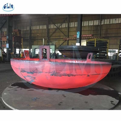 1600mm 8mm ظرف فشار سر بشقاب پایان بیضوی برای مخزن
