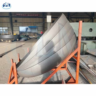 89mm شکل گیری سرد SS304 ابعاد نیمه بیضوی سر ASME