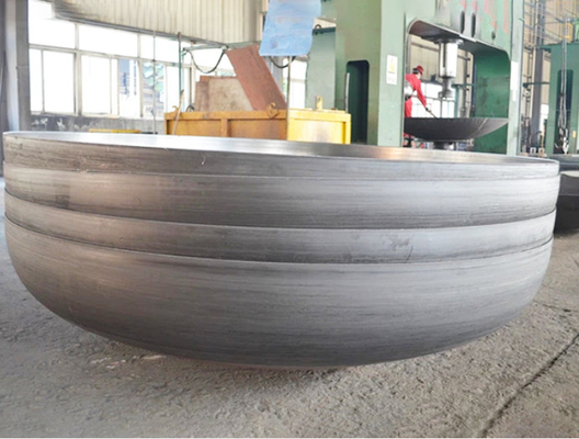SA516 Gr70N 1100 X 80mm پایان ظرف برای ظروف تحت فشار گنبد پایان کاپ سر ظرف