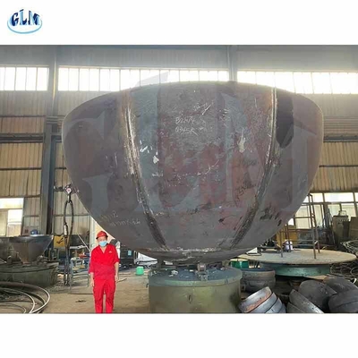سر مخزن هیمی فولاد کربن Q345R 5388mm قطر 66mm