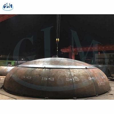 قطر 4800mm 304l سر بشقاب بیضوی 2: 1 ضخامت 20mm