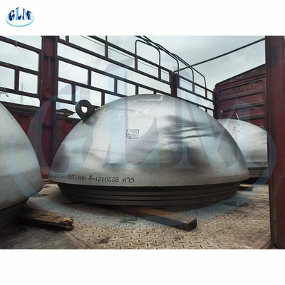 از فولاد ضد زنگ سر های نیمه کره ای 1300mm قطر 118mm ضخامت
