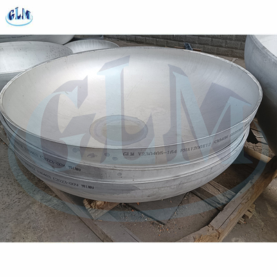 S30408 سر بیضوی، پایان بشقاب 1200mm قطر 12mm ضخامت