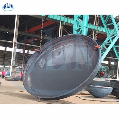 SA516 GR.70 N 2:1 سر نیمه بیضوی 4600mm قطر 80mm ضخامت