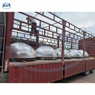 304/304L فولاد ضد زنگ سر نیمه کره ای با قطر 3500mm سر