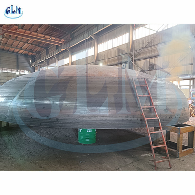 6500mm قطر بیضوی پایان بشقاب با نسبت کاهش 10٪