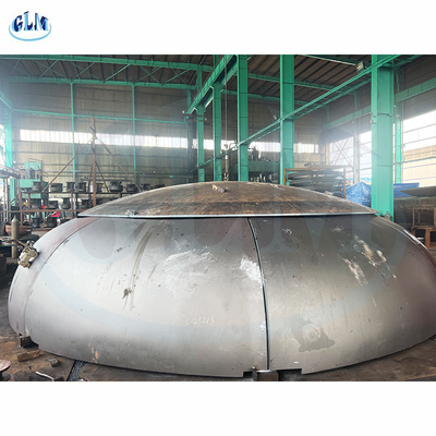 7000mm قطر فولاد کربن قطعات مخزن سر برای دیگ و مبادلات گرما